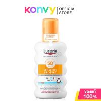 ราคา Eucerin Sun Protection Sensitive Protect Kids Spray SPF50 200ml ยูเซอริน สเปรย์ป้องกันแสงแดดสำหรับเด็ก (24140299745)