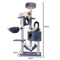 ราคา Hot Sale GiggleGear แมว คอนโดแมวไม้ cat tree condo คอนโดแมว คอนโดแมวไม้ บ้านแมว ที่ลับเล็บแมว เตียงแมว ของเล่นแมว เสาลับเล็บแมวได้ แมว 4 6 ต (24642282455)