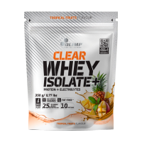 ราคา Olimp Sport Clear Whey Isolate 350 g 10 Servings Whey Protein Isolate Electrolytes เวย์โปรตีนไอโซเลตแบบใส รสผลไม้ เพิ่มกล้ามเนื้อ ลดไขมัน ไม่มีกลิ่นและรสชาติความเป็นนม ปราศจากไขมัน และไม่มีการเติมน้ำต
