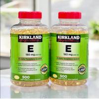 ราคา Kirkland Signature Vitamin E 180 mg 500 Softgels จากอเมริกา (24726123665)