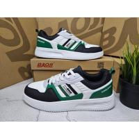 ราคา BAOJI ลิขสิทธิ์แท้ M รองเท้าผ้าใบผู้ชายยี่ห้อบาโอจิ BAOJI รุ่นBJM 767 มี4สี สีขาวแดง สีครีมดำ สีขาวเขียว สีขาวเทา Size 41 45 (18051002281)