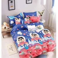 ราคา ชุดเครื่องนอนลายชินจัง ขนาด 3 556 ฟุต ผ้าปูที่นอน ผ้านวมครบชุด (15693214708)