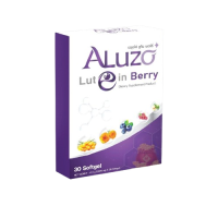 ราคา เอลูซโซ่ ลูทีน เบอร์รี่ Aluzo Lutein Berry ลูทีน 120 มก สารสกัดบำรุงฟื้นฟูสายตา ตาแห้งล้า ใช้สายตาหนัก 1 กล่อง บรรจุ 30 ซอฟเจล (24425985448)