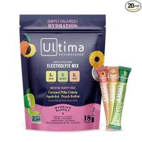 ราคา พร้อมส่งจากไทย Ultima Replenisher Daily Electrolyte Drink Mix 20 Stickpacks (21431001477)