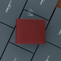 ราคา Louis Montini สลักชื่อฟรี กระเป๋าสตางค์ผู้ชาย กระเป๋าสตางค์หนังวัวแท้ลายซาเฟียโน่ TTM130 (24808214373)