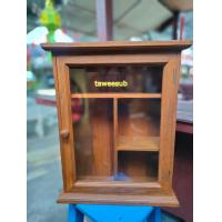 ราคา ตู้ยาไม้สัก ตู้จัมโบ้ ตู้ยา ตู้ยาสามัญ ไม้สักทอง ตู้ยา ตู้ไม้ติดผนัง ตู้ยาสามัญ สีไม้ ขนาดจัมโบ้สำหรับบ้าน ขนาด กว้าง 15 ซม ยาว 40 ซม สูง (13338180882)