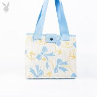 ราคา PLAYBOY รุ่น Bow Bliss กระเป๋าผ้าผู้หญิงรหัส ST BS251PB128 ดีไซน์กระเป๋าผ้าไหมพรม แต่งลายโบว์ทรงTote Bag มี 2 สี สีRouge pink และ สีSky blue (23794131693)
