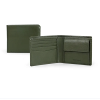 ราคา FOLIO Myra Coin Pocket Wallet กระเป๋าสตางค์ใบสั้น หนังแพะแท้ บริการปั้มชื่อฟรี (22628722777)
