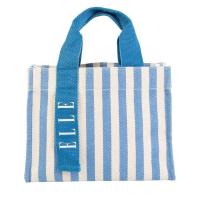 ราคา ELLE กระเป๋าผ้า CANVAS กระเป๋า ทอลายริ้ว สีใหม่ 4 สี รุ่น H8H010325 (24337402184)