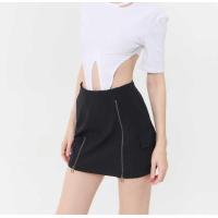 ราคา UNBOUND Asymmetric zipper mini skirt กระโปรงกางเกงแบบรูดซิบ (24361935127)