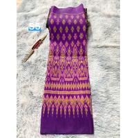 ราคา ผ้าไหม 2 ตะกอ ไหมแท้ทอมือ งานตัดจากกี่ทอโบราณ ฝีมือชาวบ้าน (24034804690)