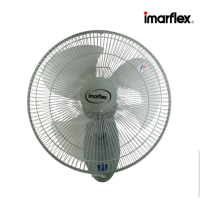 ราคา Imarflex อิมาร์เฟล็กซ์ พัดลม พัดลมติดผนัง 16 นิ้ว 2 สาย รุ่น IE 186 สีขาว สีเทา (23166848611)