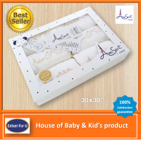 ราคา ผ้าอ้อมเด็กสาลู แบรนด์แท้เกรดพรีเมี่ยม อามูซอง Amusant by Enfant รุ่น gold เกรด Super Premium ขนาด 30x30 นิ้ว 6 ผืน (404296434)