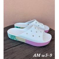 ราคา Buy 1 Get 2 Jibbitzs Free 11 New Colour รองเท้า Crocs Womens Platform Slide รองเท้าหัวโต รองเท้าแตะมีแบบหัว รองเท้าผู้หญิง รองเท้าเพื่อสุขภาพ ไซส์ 37 40 (20411083132)