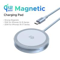 ราคา UGREEN MPP 15W QI2 25W Wireless Charger Wireless Charger Qi2 2 for iPhone 17 16 15 14 Pro Max Model 55206 (24914116353)