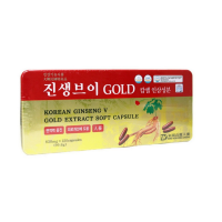 ราคา GINSENG V GOLD โสมเกาหลีผสมเขากวางอ่อนและเห็ดหลินจือ แบบเม็ด 1 กล่อง 120 เม็ด (24377585624)