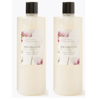 ราคา MARKS SPENCER ครีมอาบน้ำ มาร์ค แอนด์ สเปนเซอร์ มอยส์เจอร์ ริช บาท ครีม สูตรสารสกัดแมกโนเลีย กลิ่นแมกโนเลีย ชุดละ 2 ขวด ขวดละ 500 มิลลิลิตร MARKS SPENCER Moisture Rich Bath Cream Floral Collection Magn