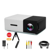 ราคา ปรเจคเตอร์ เครื่องฉาย projector ประเภทหน้าจอ LCD YG300 โปรเจคเตอร์ โปรเจคเตอร์มินิ HDMI รุ่นล่าสุด 1080HD ความละเอียดสูง พกพาสะดวก มีลำโพงในตัว โปรเจคเตอร์ mini projector โปรเจคเตอร์4k เครื่องฉาย ต่อก