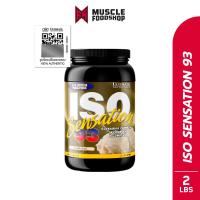 ราคา Ultimate Nutrition Iso Sensation 93 Whey Protein Isolate 2LB เวย์โปรตีน เพิ่มกล้ามเนื้อ ลดไขมัน Isolate 100 (24970183367)