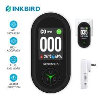 ราคา INKBIRD Upgraded Carbon Monoxide Detector 3 in 1 Plug in Wall CO Detector with Indicator Visual and Audible Alarm (24815899179)