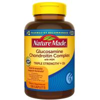ราคา Nature Made Glucosamine Chondroitin Complex with MSM Dietary Supplement for Joint Support 120 Caplets 60 Day Supply (24449711382)