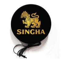 ราคา SINGHA Light Box ป้ายเบียร์ ป้ายไฟLED ป้าย สิงห์ ป้ายไฟ ป้ายติดผนัง ป้ายตกแต่งร้าน โลโก้เครื่องดื่ม เส้นผ่านศูนย์กลาง 30 40 ซม พร้อมส่ง (15846233939)