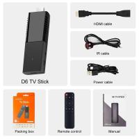 ราคา Xiaomi TV Box รองรับไทย 4K Android TV Stick Android TV รองรับ Netflix Youtube Google 1080P Android 12 TV Box (24472801757)