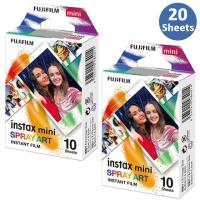 ราคา Fujifilm Instax Mini Film Instax Mini 11 Spray Art Design Film สำหรับ Fuji Mini 11 8 9 7S 25 26 70 90กล้องทันที SP 1 SP 2 (16509788996)