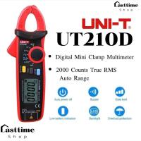 ราคา UNI T รุ่น UT 210D ดิจิตอลแคลมป์มิเตอร์ คลิปแอมป์ UNI T รุ่น UT 210D TOP True RMS มีสายวัดอุณหภูมิ ของแท้100 (24792740859)