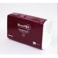 ราคา ยกลัง ริเวอร์โปร์ Riverpro กระดาษเช็ดมือ สีขาว V Fold Special 2 ชั้น รวม 7200 แผ่น กระดาษเช็ดมือแบบแผ่น กระดาษทิชชู่ หนา 2 ชั้น (17924144291)