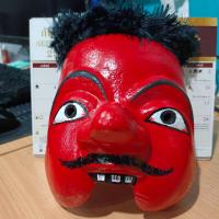 ราคา หน้ากากพรานบุญวัดยางใหญ่ จังหวัดนครศรี ขนาดครอบหน้าได้จริง งานเรซิ่น เเข็งเเรง สวยงามพรี่เมี่ยมมากๆ (16083265200)