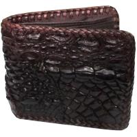 ราคา กระเป๋าสองพับสั้น หนังจระเข้แท้ สำหรับเอกบุรุษเช่นคุณ สีนำตาลเม็ดมะขาม (18461854023)