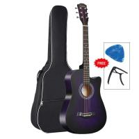 ราคา กีต้าร์ 38 นิ้ว กีต้าร์โปร่ง กีต้าร์โปร่ง มือใหม่ฝึกกีต้าร์ หลากสี ให้เลือก (23678612125)