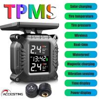 ราคา NEW Motorcycle TPMS Moto Tire Pressure Monitoring System TMPS Tyre Sensor for Motorbike Motor Bike Scooter (23000697764)