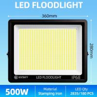 ราคา KKSKY หลอดไฟ led ไฟสปอร์ตไลท์220v 10W 30W 50W 150w 200w 300w ไฟสปอร์ตไลท์ ใช้ไฟบ้าน220V IP67 outdoor lighting สปอร์ตไลท์ไฟบ้าน ไฟแต่งสวน (24707095129)