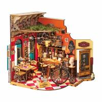 ราคา Rolife DIY Miniature Dollhouse Cheers Bar Dining โมเดลบ้าน ตัวต่อไม้ บ้านตุ๊กตา ของแต่งบ้าน ของเล่นศิลปะ DIY (24663524516)