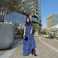 ราคา FLAT2112 FF0031 LADY DIANA DRESS เดรสแต่งระบาย เดรสออกงาน เดรสงานแต่ง เดรสสาวอวบ เดรสสาวพลัส (22972324268)