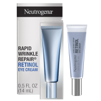 ราคา NEUTROGENA ครีมบำรุงรอบดวงตา นูโทรจีนา แรพิด ริงเคิล รีแพร์ เรตินอล อาย ครีม ลดเลือนริ้วรอยและรอยคล้ำใต้ตา สูตรเรตินอล และไฮยาลูรอน แอนไท เอจจิ้ง ผลิตในประเทศฝรั่งเศส ขนาด 14 มิลลิลิตร NEUTROGENA Rapi