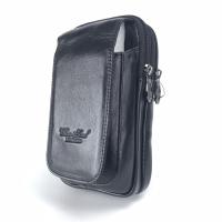 ราคา Chinatown Leatherกระเป๋าหนังแท้ใส่มือถือร้อยเข็มขัดรุ่นมือถือหนังแท้3เครื่องฝายาวตั้งI phone promax (10447642312)