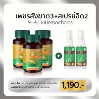 ราคา ผลิตใหม่แท้ เพชรสังฆาต สเปรย์ ริดสีดวง ริดสีดวง แคปซูลริดสีดวง แคปซูลผสมเพชรสังฆาต (24401726603)