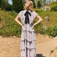 ราคา FLAT2112 FF0031 LADY DIANA DRESS เดรสแต่งระบาย เดรสออกงาน เดรสงานแต่ง เดรสสาวอวบ เดรสสาวพลัส (23913356758)