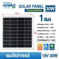 ราคา Saneluz แผงโซล่าเซลล์ 18V มีขนาดให้เลือกคือ 10W 12W 20W 30W 40W 50W 70W Polycrystalline พร้อมสายไฟยาว 1 เมตร Solar Cell Solar Light โซล่าเซลล์ ไฟโซล่าเซลล์ Solar Panel VNFS (12410432459)