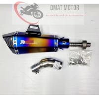 ราคา Sale สลิปออน R3 MT03 พร้อมปลายท่อ AK shorty 13 นิ้ว ฟรีแคทลดเสียง (21239762660)