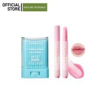 ราคา Special Set NATURE REPUBLIC California Aloe Cooling Watery Sun Stick SPF50 PA 24g HONEY MELTING LIP 11 Tint plumping 2 7g (24528166214)