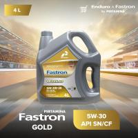 ราคา น้ำมันเครื่องพื้นฐานสังเคราะห์แท้ FASTRON GOLD 5W 30 API SN CF ขนาด 4L (24499782595)