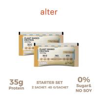 ราคา Alter Plant Based Protein original ขนาด80g 2ซอง โปรตีนพืช โปรตีน อาหารเสริม น้ำหนัก เพิ่มน้ำหนัก บำรุง อาหารบำรุง โปรตีน ลดน้ำหนัก เวย์ เวย์โปรตีน (24836764377)