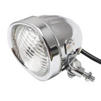 ราคา Homyl อลูมิเนียมสไตล์วินเทจไฟหน้าแทนที่สำหรับ Harley CUSTOM BIKE Chrome (492968897)