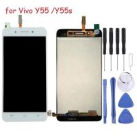 ราคา จอชุด LCD Touch หน้าจอ ทัช For Vivo Y55 Y55S Vivo1603 1610 งานมีคุณภาพ สีขาวดำ (698414654)