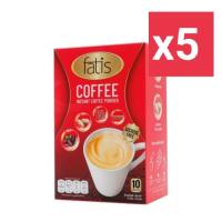 ราคา 5 กล่อง Fatis coffee ฟาทิส คอฟฟี่ ขนาด 15 ซอง จำนวน 5 กล่อง (8622214013)