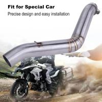 ราคา การปรับเปลี่ยนรถจักรยานยนต์ท่อไอเสีย Vent กลาง Link ท่อ Fit สำหรับ Benelli TRK 502 (22887627071)